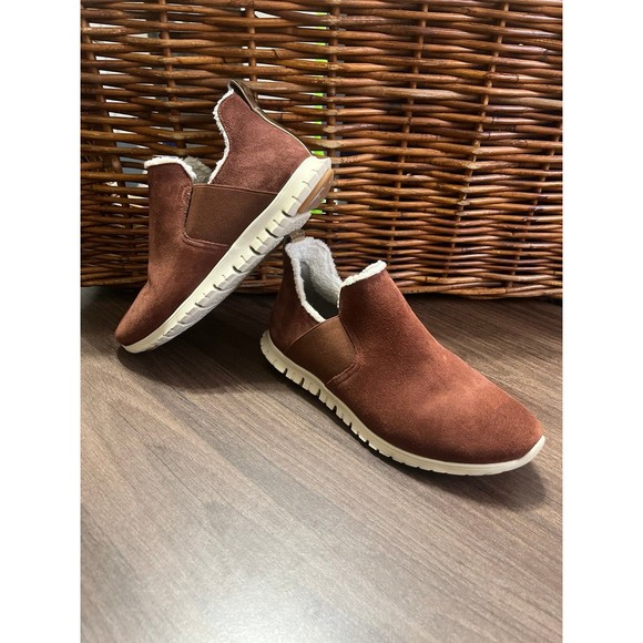 Cole Haan Geand OS suede booties sz 7 - Picture 2 of 6